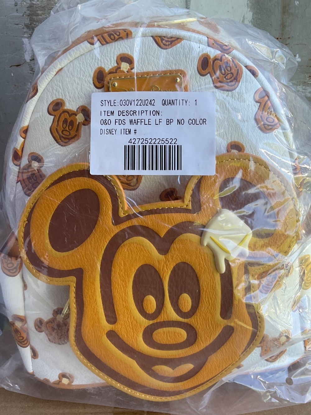 Disney Mickey waffle loungefly